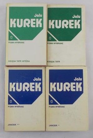 Kurek Jalu - Pisma wybrane, Zestaw 4 książek
