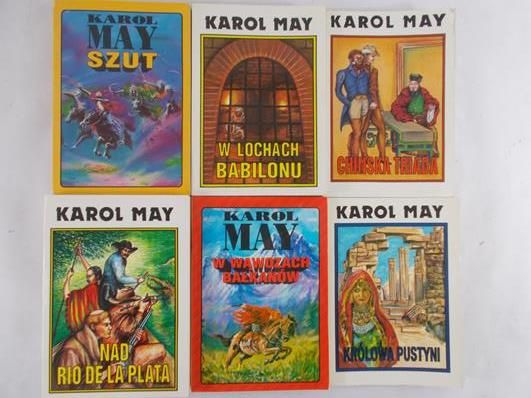 May Karol - W lochach Babilonu /  Chińska triada / Szut / Królowa pustyni / Nad Rio de la planta / W wąwozach bałkanów