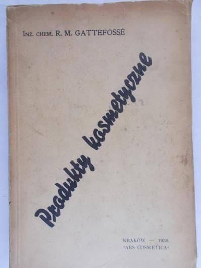 Gattefosse R.M. - Produkty kosmetyczne, 1939 r.