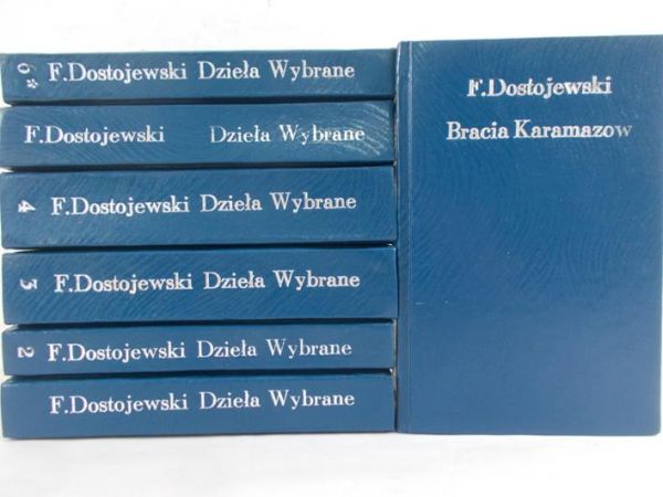Dostojewski F. - Dzieła wybrane, zestaw 7 książek