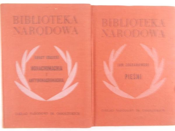 Kochanowski Jan, Krasicki Ignacy - Pieśni / Monachomachina i antymonachmachia