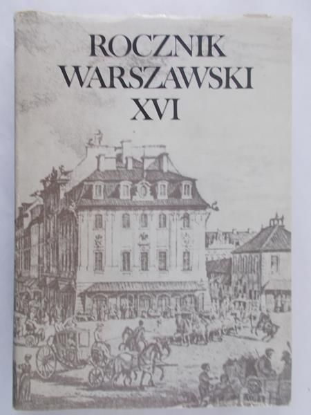 Gieysztor Aleksander (red.) -  Rocznik warszawski XVI