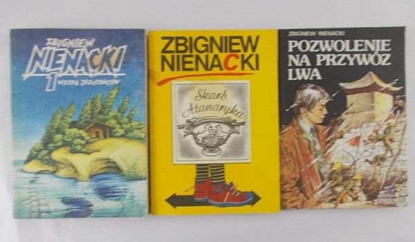 Nienacki Zbigniew - Zestaw 3 książek