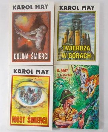 May Karol - Zestaw 4 książek
