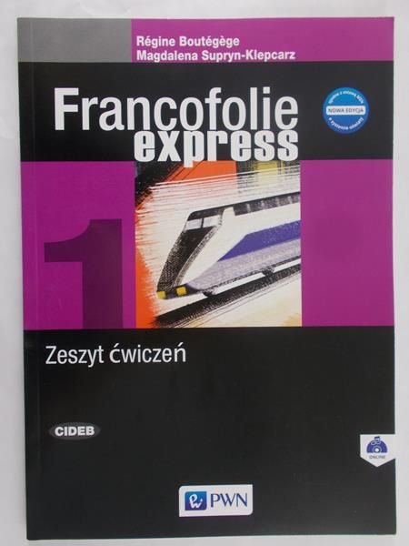 Boutegege Regine - Francofolie Express. Zeszyt ćwiczeń, Nowa