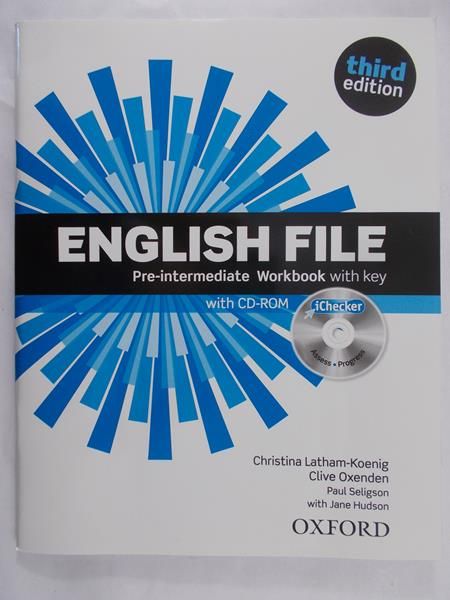 Oxenden Clive - English file.Pre-intermediate Workbook + płyta CD, Nowa