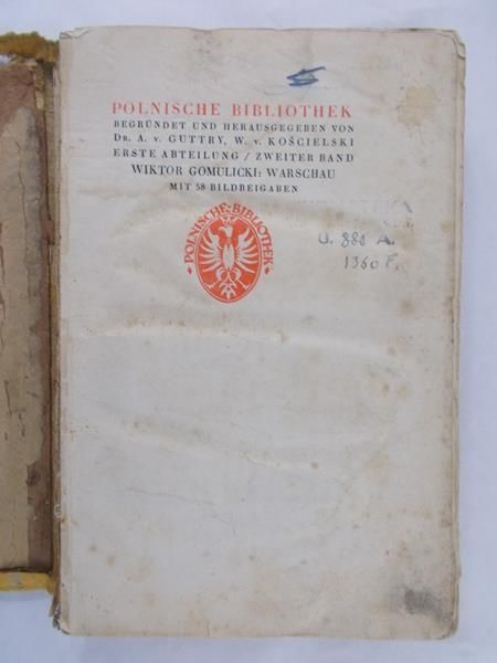 Gomulicki Wiktor - Warschau, 1916 r.