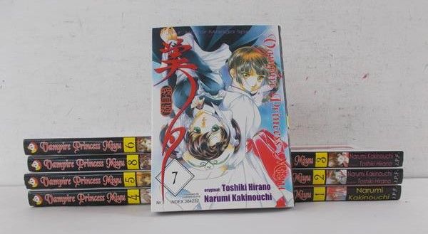 Kakinouchi Narumi  - Vampire Princess Miyu, zestaw 8 książek