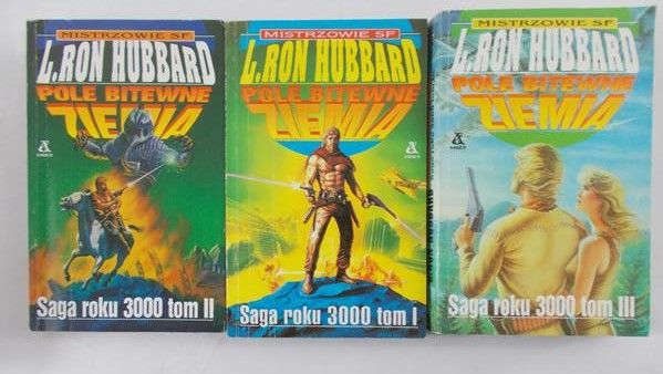 Hubbard L. Ron - Pole bitewne ziemia, zestaw tom I-III