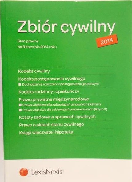 Stańczak Małgorzata (red.) - Zbiór cywilny 2014