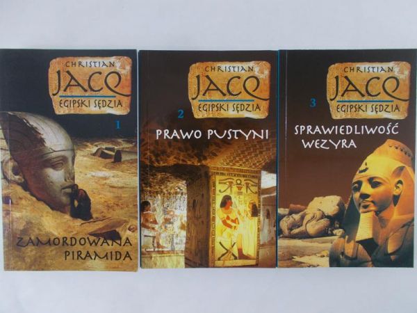 Jacq Christian - Egipski sędzia, tom I-III