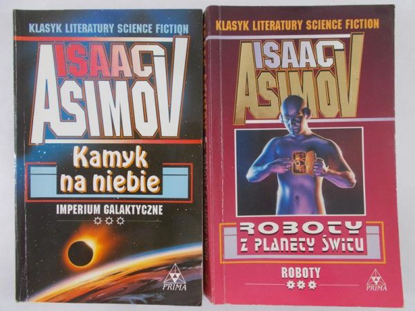 Asimov Isaac - Kamyk na niebie/ Roboty z planety świtu