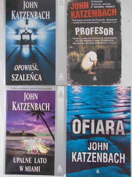 Katzenbach John - Profesor/Opowieść szaleńca/Ofiara/Upalne lato w Miami