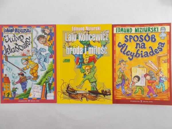 Niziurski Edmund -Sposób na Alcybiadesa/Jutro klasówka/Lalu Koncewicz,broda i miłość