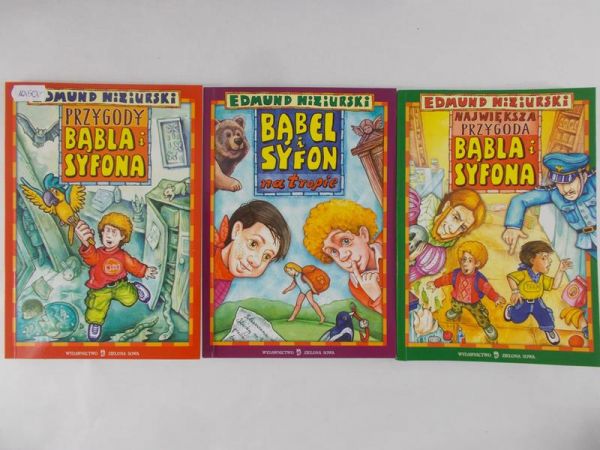 Niziurski Edmund -  Przygody Bąbla i Syfona/ Babel i Syfon na tropie/ Największa przygoda Bąbla i Syfona
