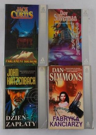 Silverman Dov / Curtis Jack/ Katzenbach John/Simons Dan - Zestaw 4 książek