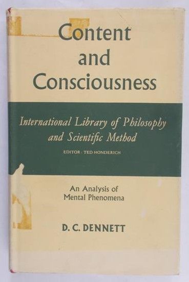 Dennett D. C.  - Content and Consciousness