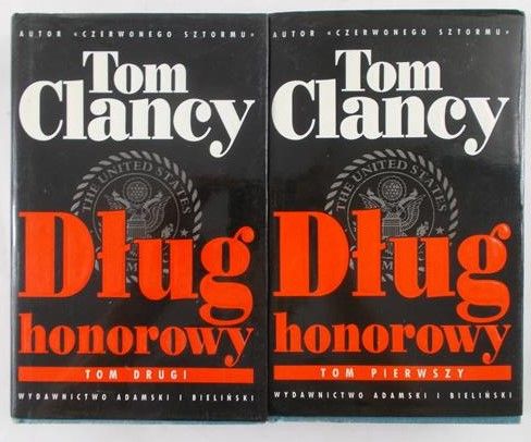 Clancy Tom- Dług honorowy, Tom I-II