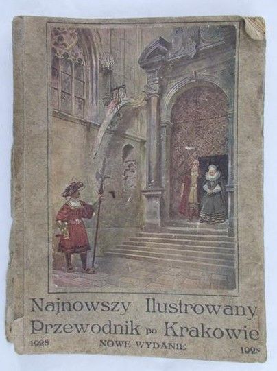 Trepka J.N. - Najnowszy zwięzły przewodnik po Krakowie z planem miasta i wieloma ilustracjami ,1928 r.