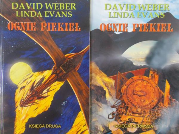 Weber David - Ognie piekieł, zestaw 2 książek.