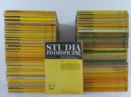 Studia filozoficzne - Zestaw 64 książek