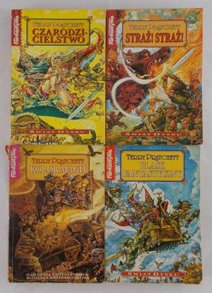 Pratchett Terry  - Zestaw 4 książek