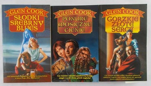 Cook Glen - Cykl prywatny detektyw Garret ,I-III Tom
