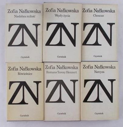 Nałkowska Zofia - Dzieła, Zestaw 6 książek