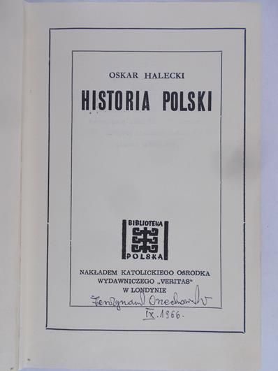 Halecki Oskar - Historia Polski