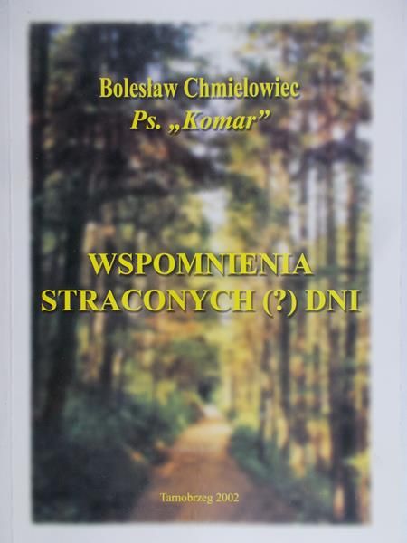 Chmielowiec Bolesław - Wspomnienia straconych (?) dni