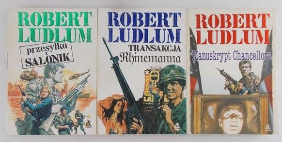 Ludlum Robert - Zestaw 3 książek