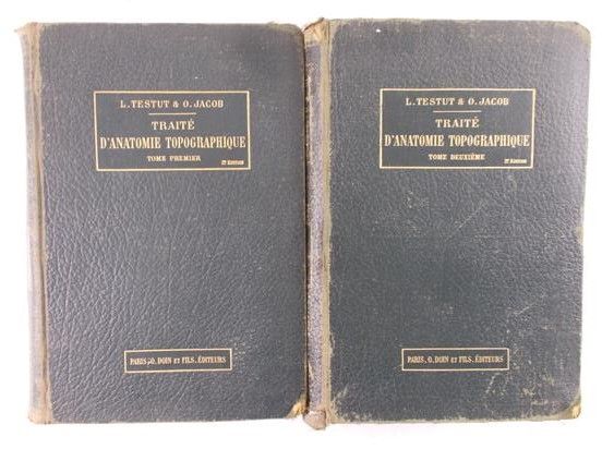 Testut L. - Traite D'Anatomie Topographique, Tom I-II, 1909 r.