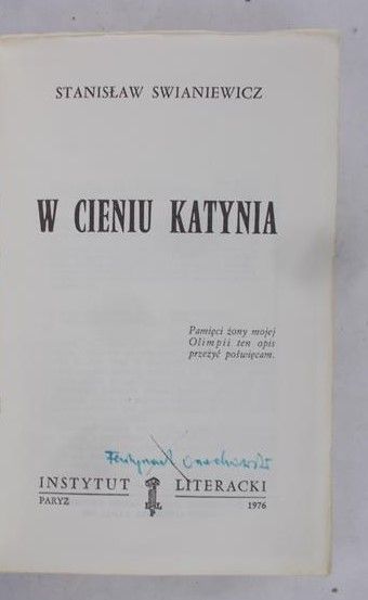 W cieniu Katynia