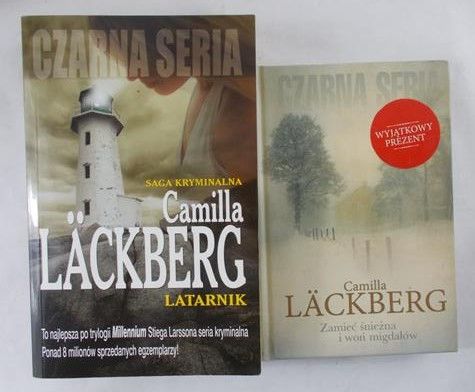 Lackberg Camilla - Latarnik / Zamieć śnieżna i woń migdałów