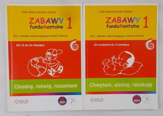 Rose Colin- Zabawy fundamentalne, zestaw 2 książek