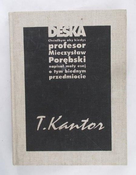 Porębski Mieczysław - Tadeusz Kantor: świadectwa, rozmowy, komentarze