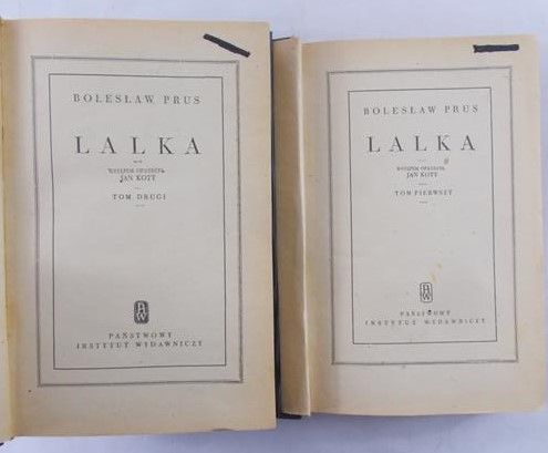 Prus Bolesław - Lalka, tom I-II