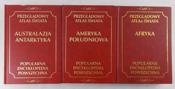 Mydel Rajmund - Przeglądowy Atlas Świata - zestaw 3 książek