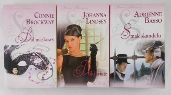 Lindsey/Connie/Basso - Zestaw 3 książek