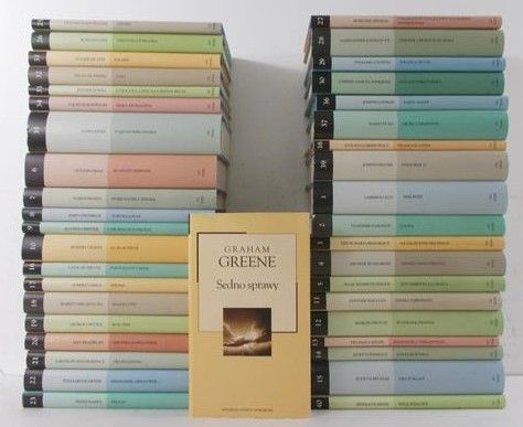 Biblioteka Gazety Wyborczej XX wieku, zestaw 40 książek