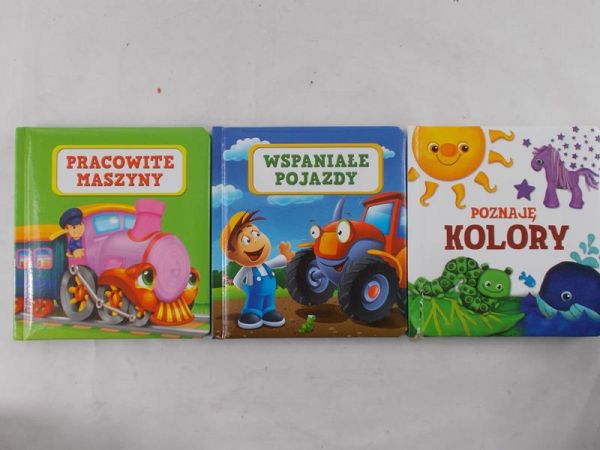 Kozłowska Urszula - Wspaniałe pojazdy/ Poznaję kolory/ Pracowite maszyny