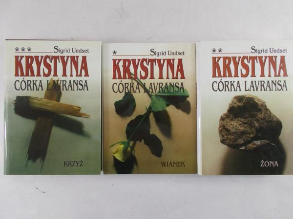 Undset Sigrid - Krystyna córka Lavransa, t. I-III