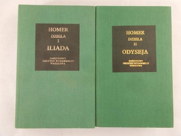 Homer - Dzieła, tom  I-II Iliada / Odyseja