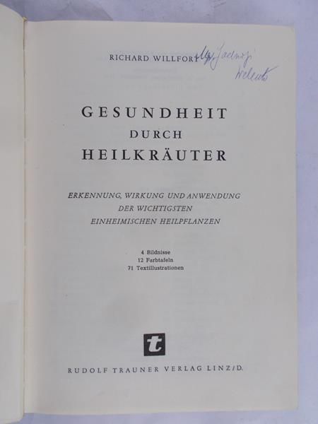 Willfort Richard - Gesundheit Durch Heilkrauter