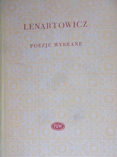 Lenartowicz Teofil - Poezje wybrane