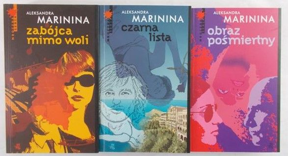 Marinina Aleksandra - Zestaw 3 książek