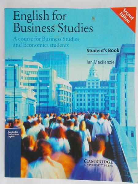MacKenzie Ian - English for Business Studies.