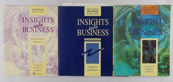Lannton Michael - Insights into Business, zestaw 3 książek