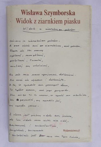 Szymborska Wisława  - Widok z ziarenkiem piasku