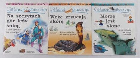 Ciekawe dlaczego (zestaw 3 książek)